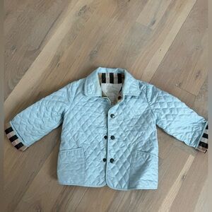 Burberry kids baby coat jacket